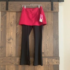 Skirt Sports athletic running/walking skirted pants